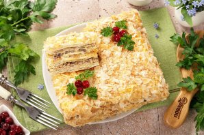 Мясной наполеон Мясной наполеон