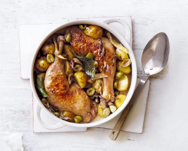 
Курица в духовке запечённая кусочками — 6 быстрых и вкусных рецептов приготовления по-итальянски	