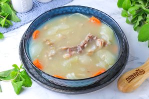 Холодец из свиных ножек и рульки Холодец из свиных ножек и рульки