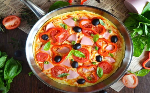 Пицца рецепт на сковороде в домашних условиях быстро и вкусно
Пицца рецепт на сковороде в домашних условиях быстро и вкусно