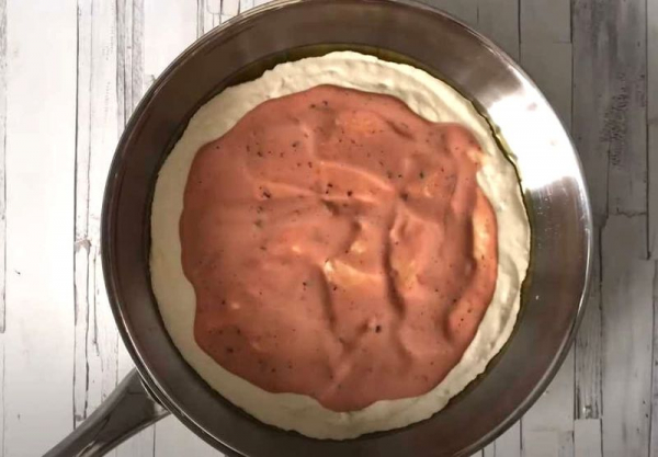 Пицца рецепт на сковороде в домашних условиях быстро и вкусно
Пицца рецепт на сковороде в домашних условиях быстро и вкусно