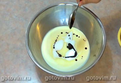 Бисквитный рулет с кремом «Кофейное наслаждение»