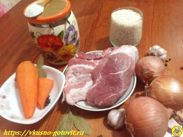 Плов со свининой в мультиварке — простой рецепт приготовления
Плов со свининой в мультиварке — простой рецепт приготовления