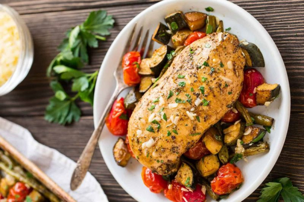 
Курица в духовке запечённая кусочками — 6 быстрых и вкусных рецептов приготовления по-итальянски	