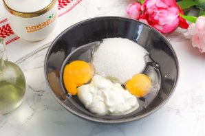 Творожные кексы в аэрогриле