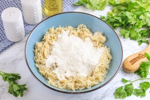 Оладьи из вермишели с сыром Оладьи из вермишели с сыром