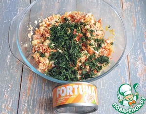 Пирог с тунцом и яйцом "Новогодний" Пирог с тунцом и яйцом "Новогодний"