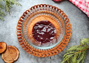 Пряный крем из голубики Пряный крем из голубики