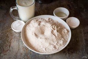 Ржаные лепёшки на кефире Ржаные лепёшки на кефире