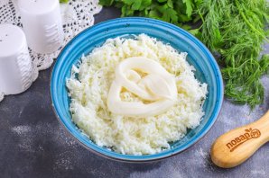 Салат "Мимоза" на год Дракона Салат "Мимоза" на год Дракона