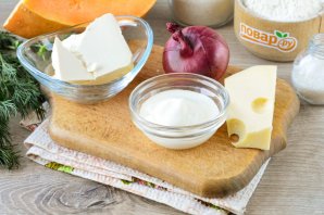 Пирог с тыквой открытый Пирог с тыквой открытый