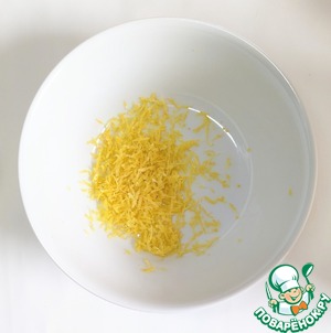 Лимонно-мандариновый миндальный пирог