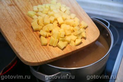 Суп рыбный с беконом Суп рыбный с беконом