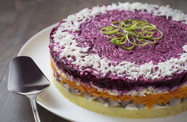 Селедка под шубой классическая Селедка под шубой классическая