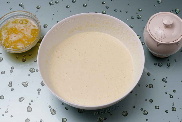 Манник на кефире Манник на кефире