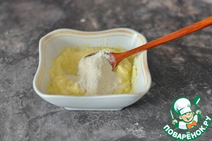 Оладьи из картофельного пюре с манкой