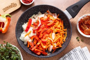 Токпокки с кимчи