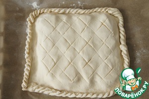 Тёплый пирог с тыквой и сыром Тёплый пирог с тыквой и сыром