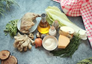 Салат "Гнездо глухаря" с пекинской капустой Салат "Гнездо глухаря" с пекинской капустой