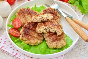 Котлеты на электрогриле Котлеты на электрогриле