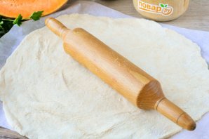 Пирог с тыквой открытый Пирог с тыквой открытый