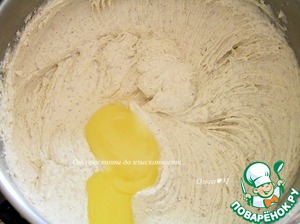 Миндальный кекс с брусникой