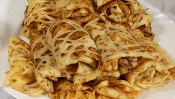 Блины на молоке тонкие, ажурные — рецепты самых вкусных блинов с дырочками
Блины на молоке тонкие, ажурные — рецепты самых вкусных блинов с дырочками