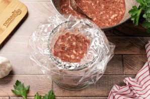 Домашняя печеночная колбаса в пакете Домашняя печеночная колбаса в пакете