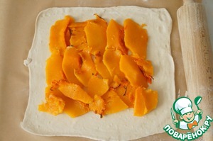 Тёплый пирог с тыквой и сыром Тёплый пирог с тыквой и сыром