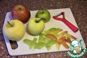 Яблоки в блинном тесте ПП Яблоки в блинном тесте ПП