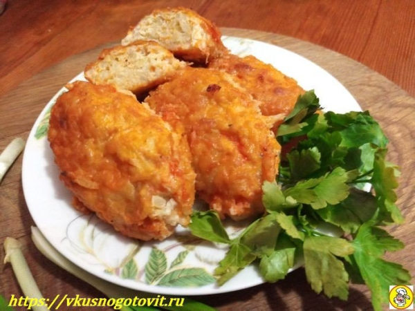 
Ленивые голубцы с капустой рисом и фаршем в духовке	