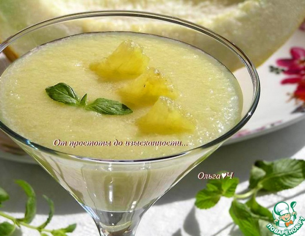 Ананасово-дынный смузи Ананасово-дынный смузи