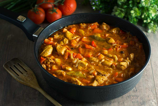 Гуляш из курицы Гуляш из курицы