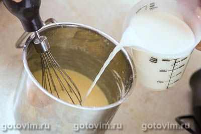 Крем заварной с маскарпоне и маслом