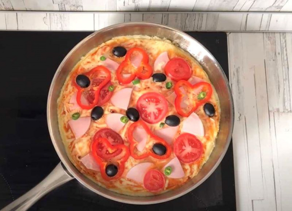 Пицца рецепт на сковороде в домашних условиях быстро и вкусно
Пицца рецепт на сковороде в домашних условиях быстро и вкусно