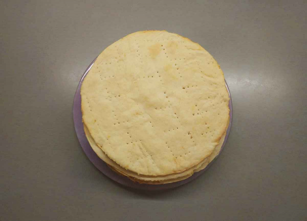 Торт «Наполеон» с заварным кремом