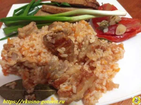 Плов со свининой в мультиварке — простой рецепт приготовления
Плов со свининой в мультиварке — простой рецепт приготовления