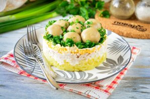 Салат Лесная поляна Салат Лесная поляна