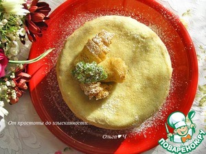 Блинный торт "Лимонно-шоколадный блюз" Блинный торт "Лимонно-шоколадный блюз"