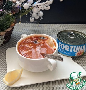 Быстрая похлебка из фасоли и тунца Быстрая похлебка из фасоли и тунца