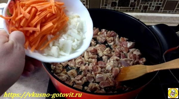 
Рецепт лапши с курицей и овощами в домашних условиях	