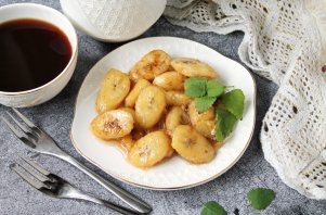 Карамелизированные бананы Карамелизированные бананы
