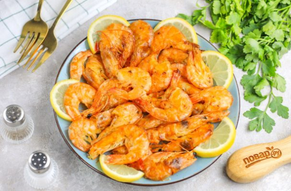 Креветки в аэрофритюрнице Креветки в аэрофритюрнице