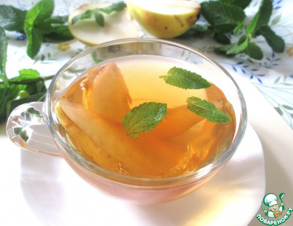 Чай грушево-мятный