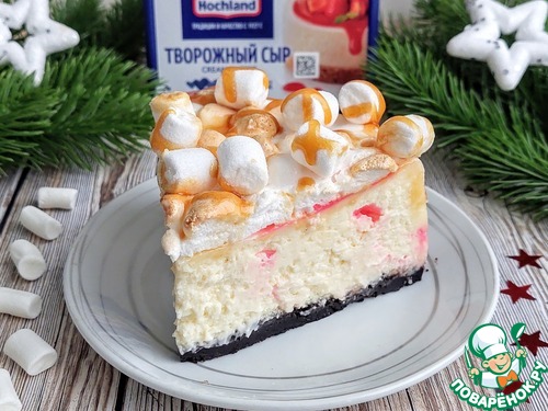 Чизкейк с маршмеллоу