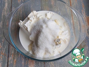 Чизкейк с маршмеллоу