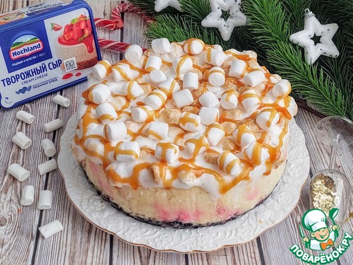 Чизкейк с маршмеллоу