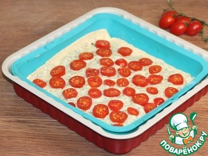 Овощной пирог с консервированным тунцом Овощной пирог с консервированным тунцом