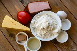 Кальцоне с ветчиной Кальцоне с ветчиной