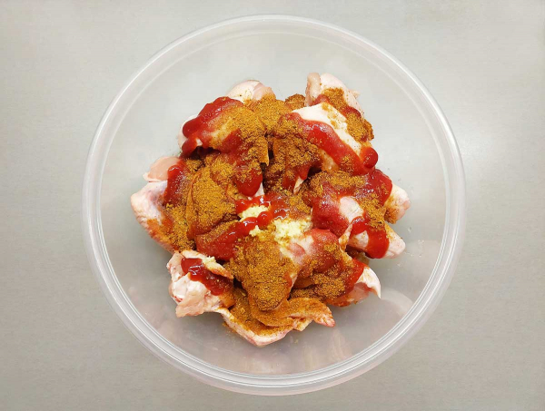 Куриные крылышки на мангале